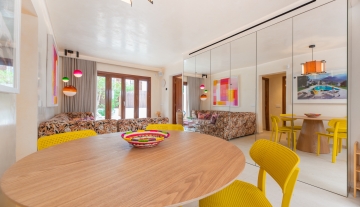 Resa estates Ibiza for sale te koop appartement Santa Gertrudis living and dining.jpg